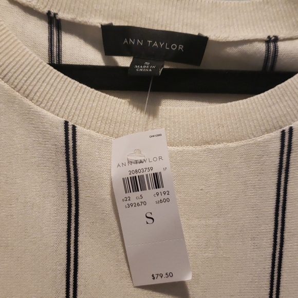 Ann taylor stripe sweater - Picture 2 of 5